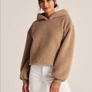 Abercrombie & Fitch Sherpa Fleece Hoodie